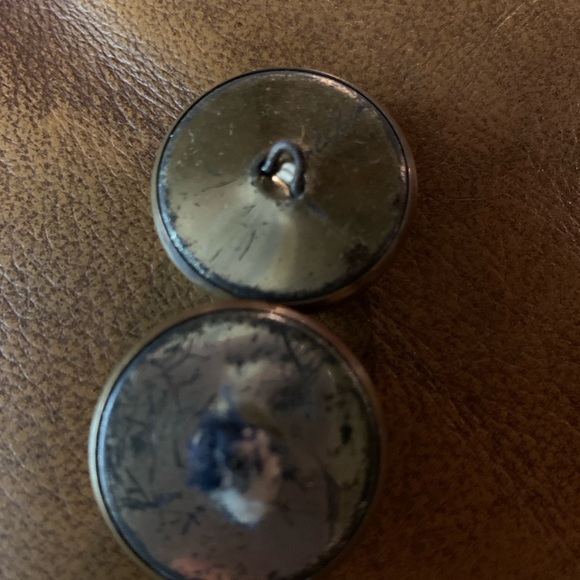 Vintage brass coat of arms buttons. Set of 2 - Picture 6 of 6